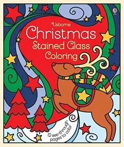 USED-Christmasxxx Stained Glass Coloring by unlisted (Paperback)