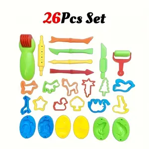 Colorful Ceramic Making Tools, DIY Plastic Ceramic Shape Mold Set, Handmade Ceramic Cutting Shape Mold Accessories, Christmas & Thanksgiving Gifts