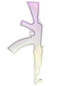 AK47 15.5x6.5 Vinyl Decal Sticker for Truck SUV Car Side Weather Resistant Long Lasting Customized Look