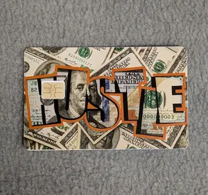Hustle get that Bag #317 Card Protector Sticker, Overlay, Decorative Only