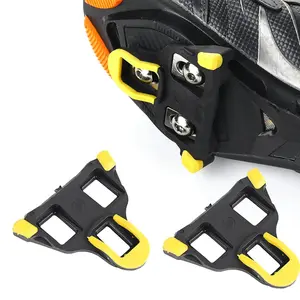 Road Bike Pedal Cleat Plate, Mountain Bike Shoe Clip Plates for Spd Sl System, Self-Locking Board Clamps, Locking Plate MTB Accessories