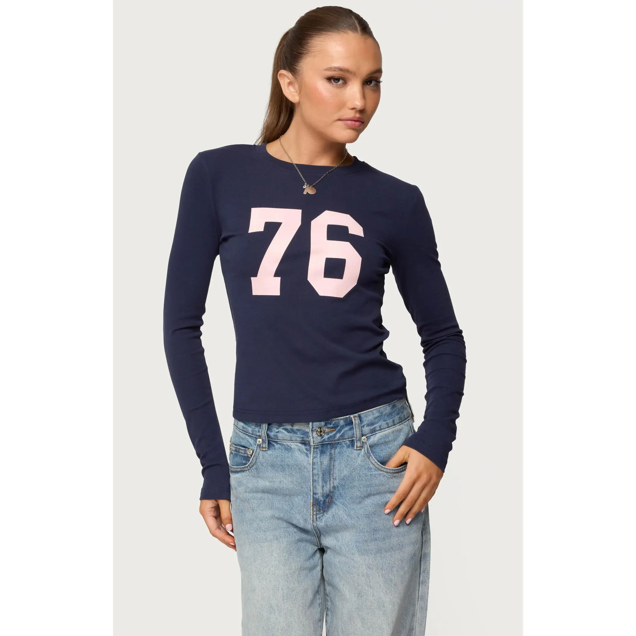 Edikted Women's 76 Long Sleeve T-Shirt