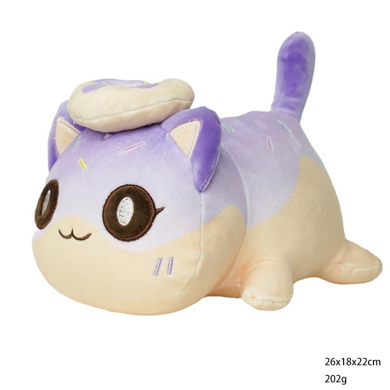 Soft & Skin-Friendly Cat Plush Toy for Kids - Bright & Colorful Design - White Plush Toy