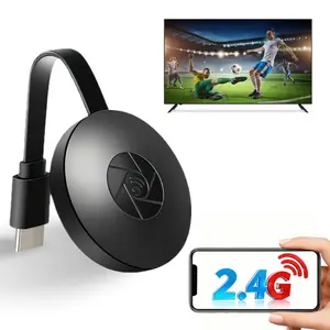 Wireless HDMI Transmitter and Receiver, 1080P HD Wireless Presentation Equipment HDMI Adapter, 2.4G WiFi Dual Mode, Plug and Play Streaming Media. Laptop, Dongle, PC, Smart Phone to HDTV/Projector