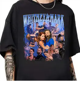 Mark & Whitney Couple Shirt, Dancing With the Star USA 2025 Merch, Bootleg Cotton Shirt, Gift For Fan