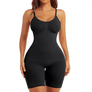 【Figure-hugging】 Fajas Shapewear for Women Butt Lifter Bodysuit Tummy Control Shapewear Seamless Womenswear Comfort Spaghetti Strap Hip Underwear Basic Minimalist Springtok SpringStatements comfortable fit