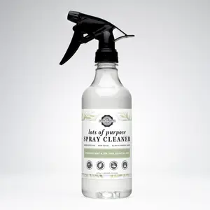 Lots of Purpose Spray Cleaner Rosemary Mint & Tea Tree Scent PH Balanced for Hard Surfaces Toxin Free Plant Mineral Based