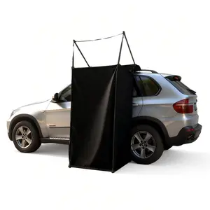 Vehicle Side Shower Tent, Car Portable Privacy Shower Bathroom, Outdoor Camping Car Side Shower Tent Compatible with SUV RV Off-Road Vehicles