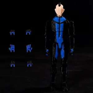 3D Printed Invincible Bomber Rex Toys Action Figures Anime Model Lucky Dummy 13 Superheroes Multi-Jointed Toy Ornaments Gifts