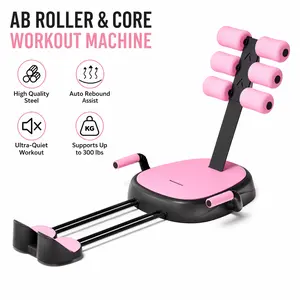 Home Sit-up Assistive Fitness Equipment, 8 Adjustable Angles, Abdominal Curl Machine, Compact size, 660 lbs Weight Capacity, Foldable Design outdoorfun