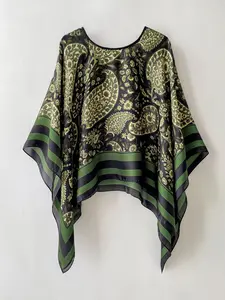 Paisley Print Scarf, Casual Soft Comfortable Shawl Wrap for Women, Fashion Accessories for Daily Wear, Trendy All-match & Exquisite Scarf for Birthday Gift