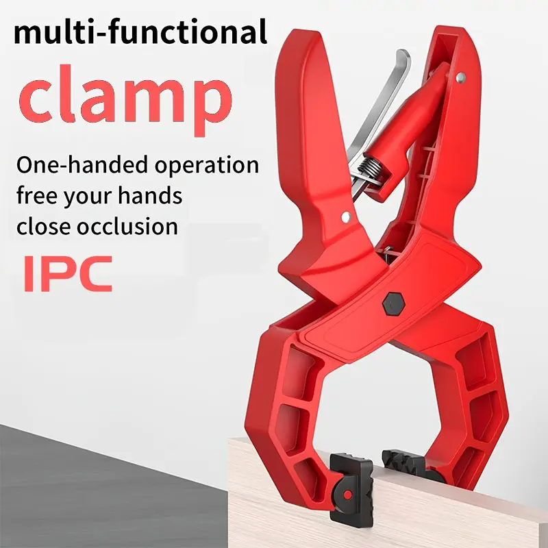 Woodworking A-Frame Clamp, Heavy Duty Clamp, Industrial Strong Grip Holder, Large Plastic Clamps, Quick Fixing Pliers, Durable Tool for Workshop Use