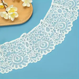 Soft Elastic Lace Trim 180cm/1pc, Breathable Fabric for Clothing, Dresses, Lingerie, Wedding Gowns, Home Decor, Accessories