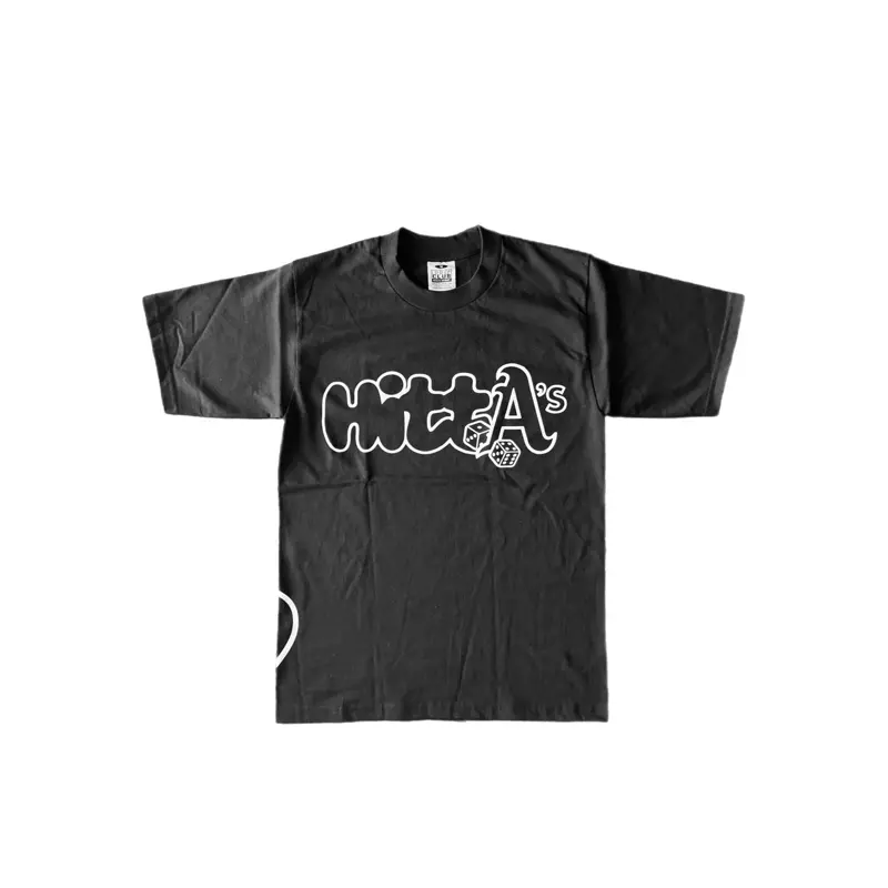 FSB "HittAs" Proclub T-Shirt - Black Short Sleeve Top with Graphic Print - Menswear