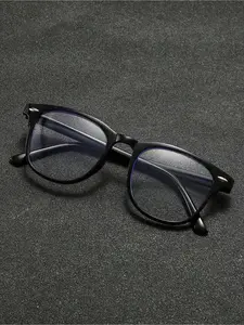 Unisex Retro Y2K Style Flat Glasses, Suitable for Daily Wear, Vintage Fashion Eyewear, Perfect for Men and Women