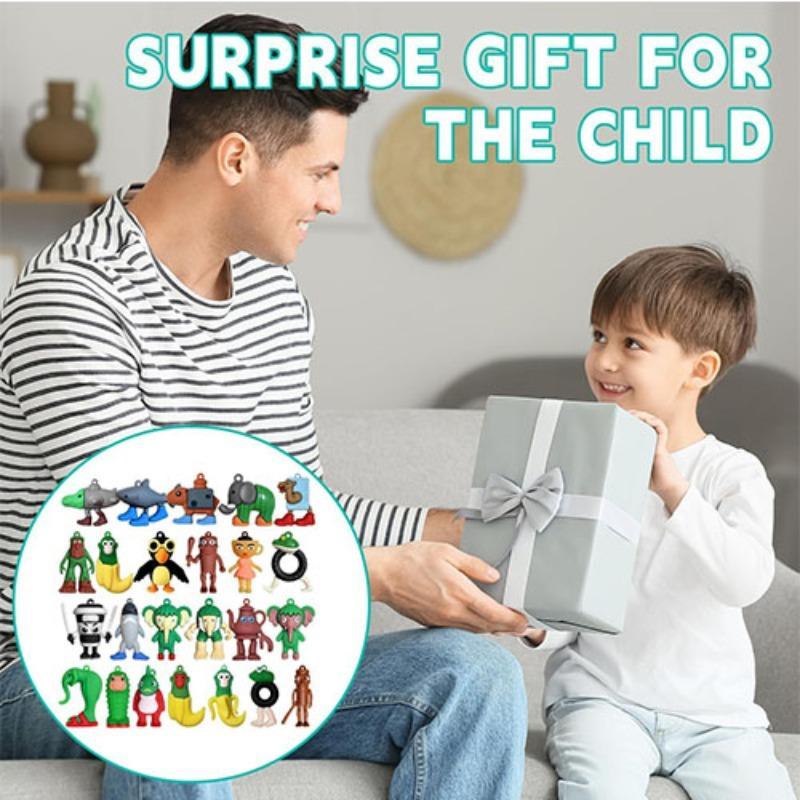 24pcs Italian Brainrot Toys Tralalero Tralala Action Figure Brainrot Meme Shark Figures Toys 2.5in Funny Animals Unique Key Chain Decorations Gifts for Fans Office Room Figurine Decor Collector Set Car Accessories Premium Squishy Material Bag Charms