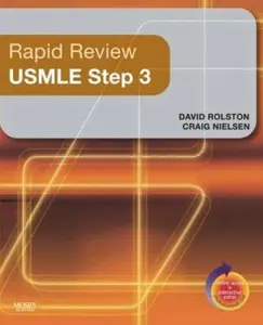 USED-Rapid Review USMLE Step 3 by Rolston, David (Paperback)