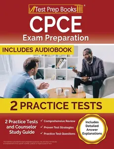 USED-CPCE Exam Preparation 2023-2024: 2 Practice Tests and Counselor Study Guide [Includes Detailed Answer Explanations] by Rueda, Joshua (Paperback)