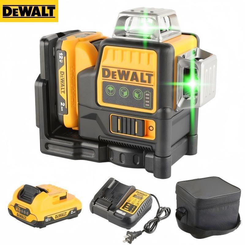 DEWALT Professional 089 Multi-Line Laser Level Kit - Multipurpose Electronic Laser Work Tool with Dual-Side Magnetic Bracket, Fine Tuning Knob, ±3mm/10m Precision, Precise Adjustments for Partition Construction, Masonry Heavy-Duty Battery-Powered Tasks