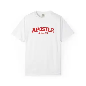 Apostle Acts 4:33 T-shirt | Christian Scripture Tee