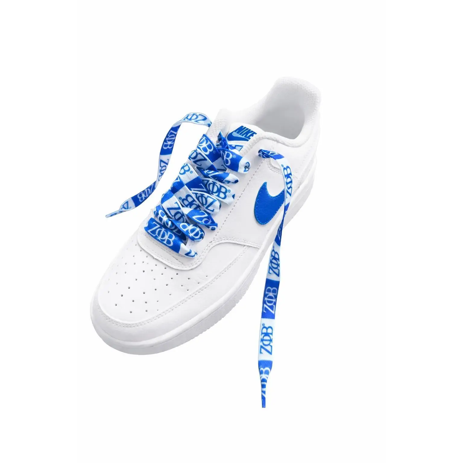 Custom Sorority Shoelaces with 1920 Greek Letter Print, Durable Nylon Shoe Strings for Footwear, Gift for Greek Events, 1 Pair (125cm), Lace Shoelaces, Flat Laces Shoelaces
