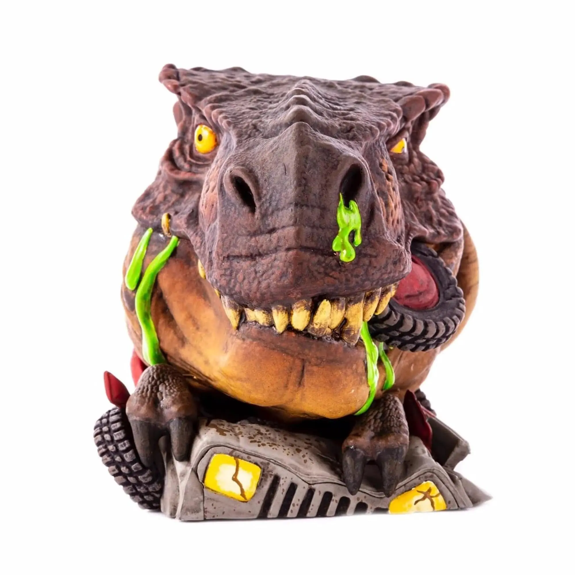 Jurassic Park Mondoid Collectible Vinyl T-Rex Figure - Dinosaur Figurine Action Figures for Dino Lovers