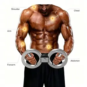 Resistance Adjustable Speed Arm Trainer, 8-Shaped Ring Arm Exerciser, Grip Strength Trainer for Boxing & Upper Body Workouts, Men's Fitness Equipment