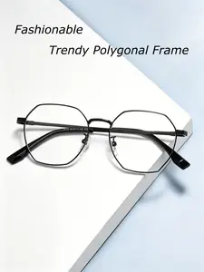 Magnetic Elimination Ultra Light Titanium Alloy Eyeglass Frame, Unisex Retro Myopia Optical Glasses Frame, Fashion Student Prescription Eyewear, Multiple Colors Available