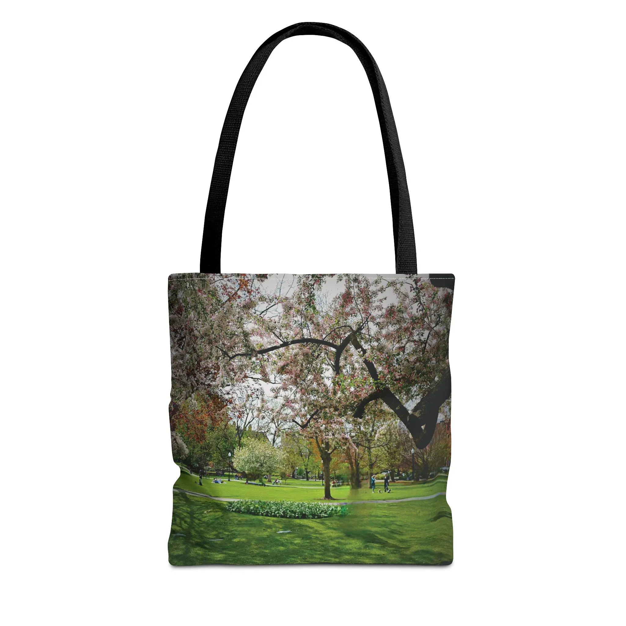 Boston Common Spring Tote Bag | Cherry Blossom Photography | Boston Gift | New England Nature Bag| Photography is original