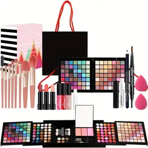 Luxury Makeup Gift Box Multicolor Set Long Term Use Of Cream Lipstick Eyeshadow Matte Eyeliner Pen EyeShadow Plate Advanced Beauty Set Cosmetic