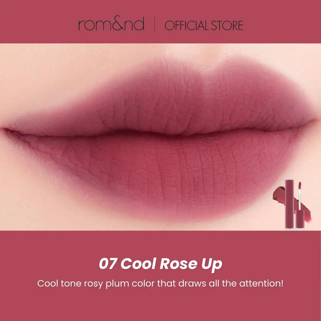 Rom&nd Blur Fudge Tint 07 COOL ROSE UP