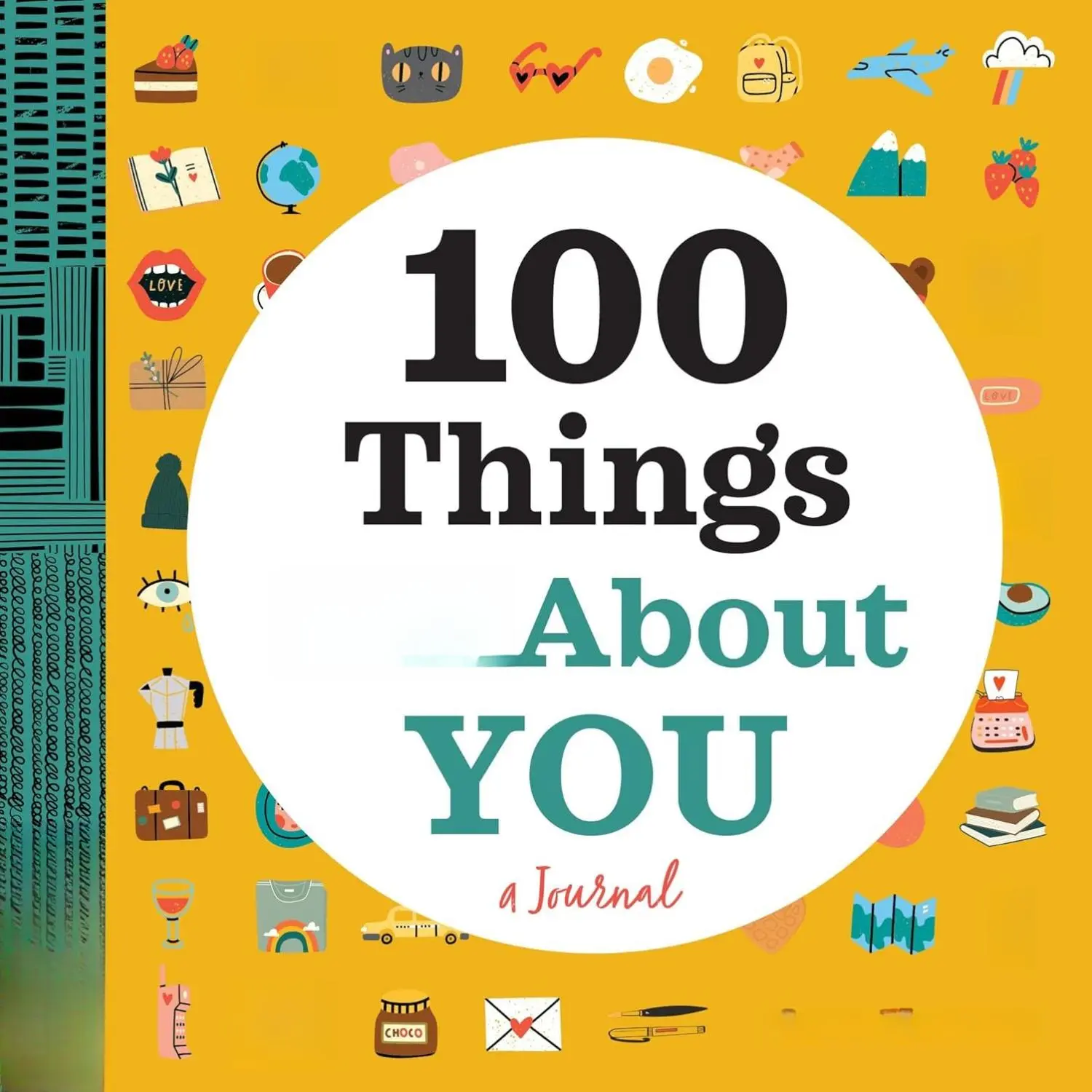 100 Things I Love About You Fill-In-The-Blanks Love Journal - Big Easy-To-Read Serif Type, Fun & Reflective Writing Prompts, Valentine’s Day/Just Because Gift, Paperback (Includes Daniel J's Bible, The Book of Enoch References)