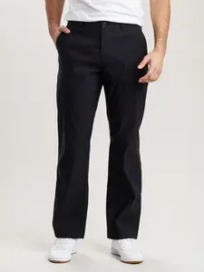Rainier Men’s Travel Tech Pants – Expandable Waist Performance Pants with UPF 50 & Water-Repellent Finish