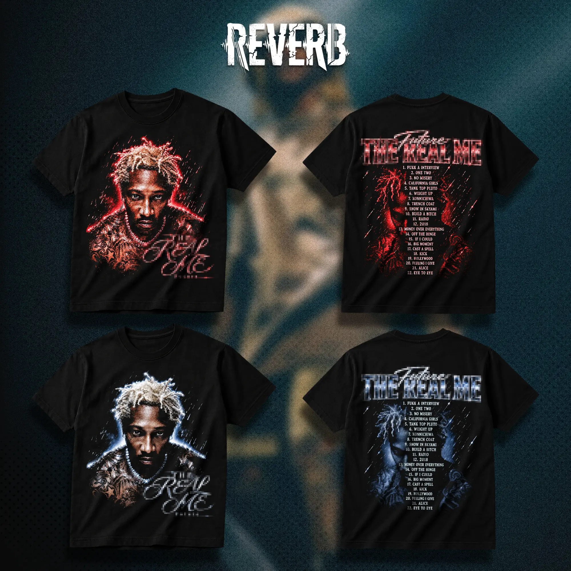 [REVERB] New Future Merch The Real Me Premium T-Shirt, 2026 Album Graphic Tee, Future Rap Shirt, Hip Hop Music Tee, Album Merch, Gift for Rap Fans