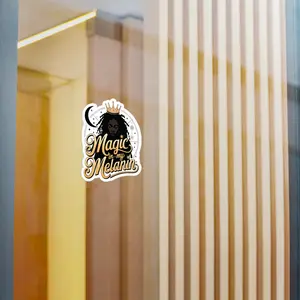 Magic Melanin sticker | Halloween season | gifts for black girls | melanin sticker Kiss-Cut Vinyl Decals Decor Decorative