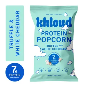 Truffle & White Cheddar Protein Popcorn - 7g Protein Per Serving, Khloe Kardashian's Popcorn
