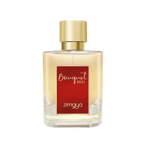 Zimaya Bouquet Red Unisex Eau de Parfum – Unique & Woody Extrait, 100ml (3.4 oz)