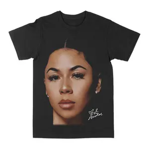 Mariah The Scientist Big Face Graphic Tee, 100% Cotton Made In USA, Crewneck Unisex Shirt