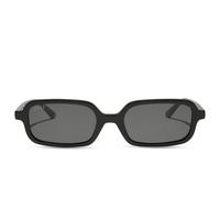 ASPYN OVARD - ELLE BLACK + GREY SUNGLASSES