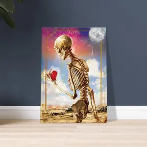 L.O.V.E. - on Canvas -Graphic Design Print