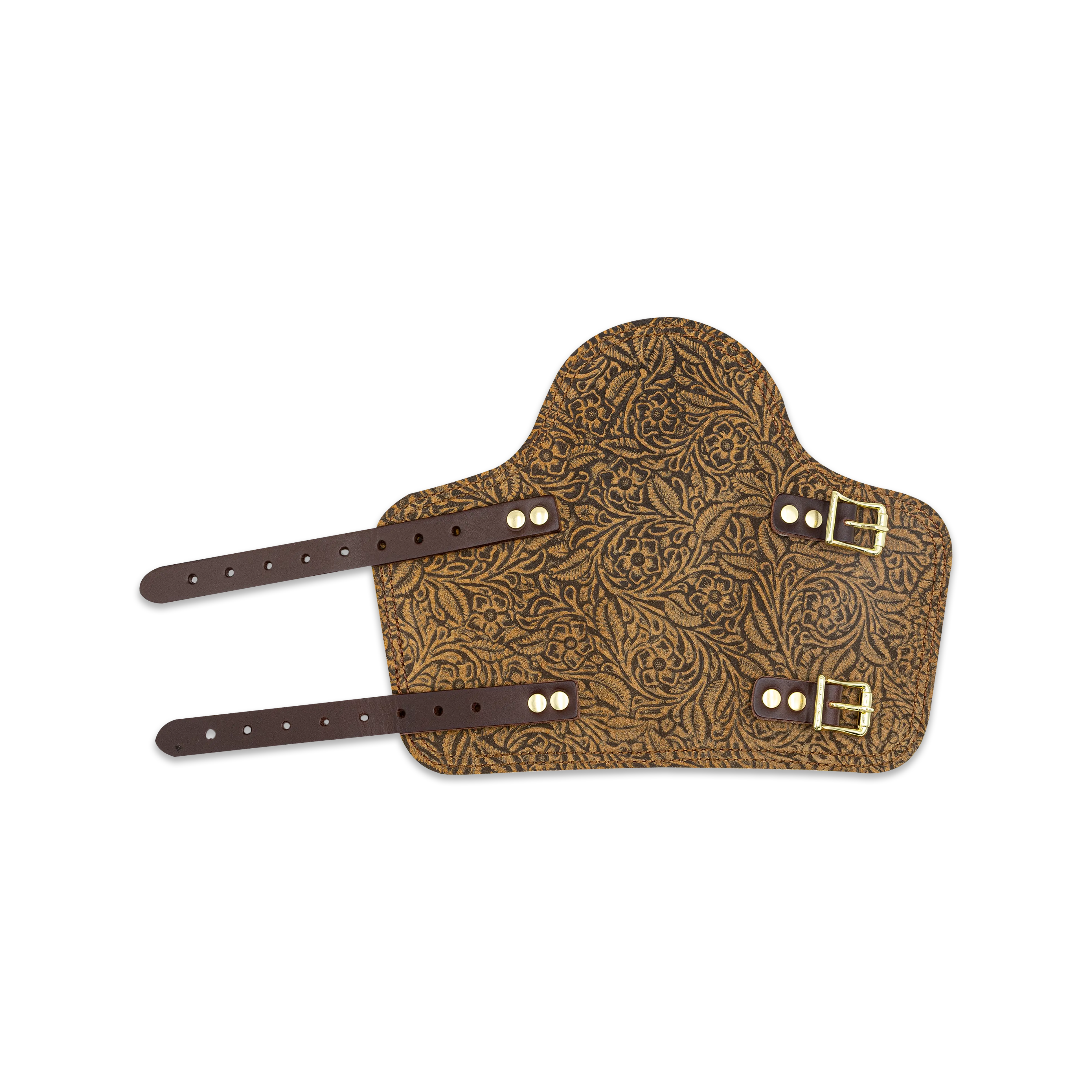 Outlaw Leather - Armpad - Saddle Floral Suede