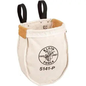 5141P Tool Bag, No. 8 Canvas Bag, Reinforced with Tanned, Loop Belt Connection