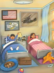 USMC Marine Children’s Book - My Daddy, My Marine by Matthew E. Miller