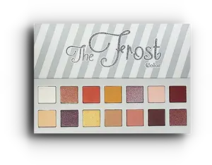 Ccolor Cosmetics "The Frost" 14 Color Eyeshadow Palette Matte Satin
