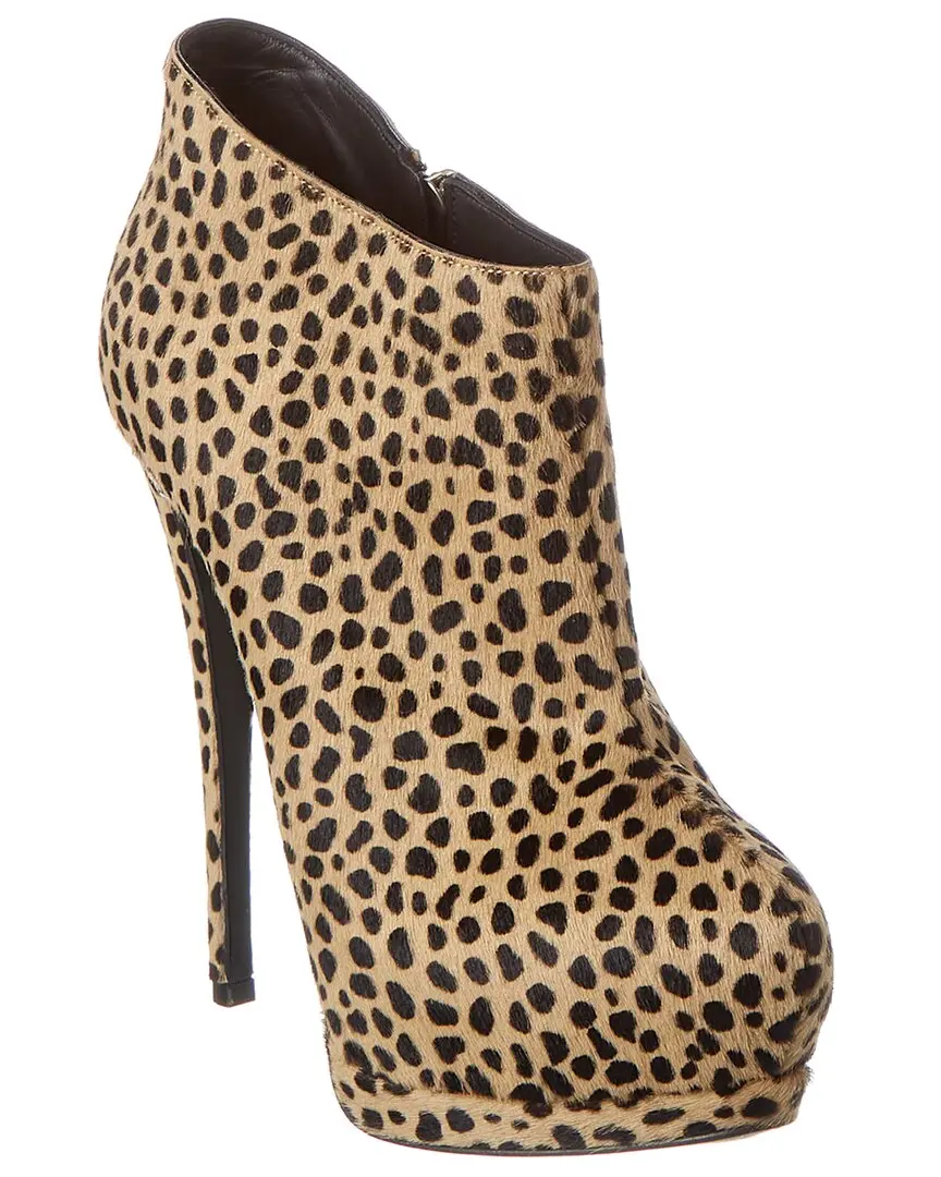 Giuseppe Zanotti Eva 105 Haircalf Bootie