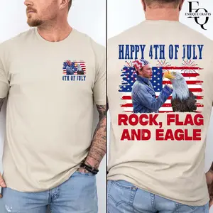 Rock, Flag & Eagle 4th Of July T-Shirt, It's Always Sunny In Philadelphia Tee, Independence Day Shirt, Classic Movie Quote Tee