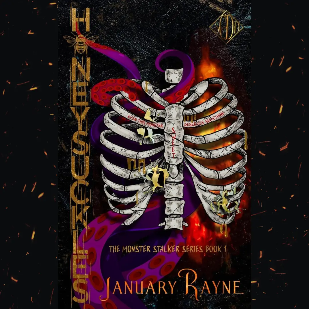 Honeysuckles Signed Paperback by January Rayne - Book 1 in the Monster Stalker Series of Shallow Cove Dimensions