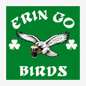 "Erin Go Birds" Sticker