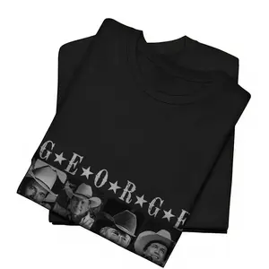 George Strait 2026 Graphic Shirt,Country Music Western Tshirt For Fan Vintage Gift For Fans For Man For Women A Special Birthday Gift.Breathable Pure Cotton, Suitable For Everyday Wear And Outdoor Sports.Versatile.