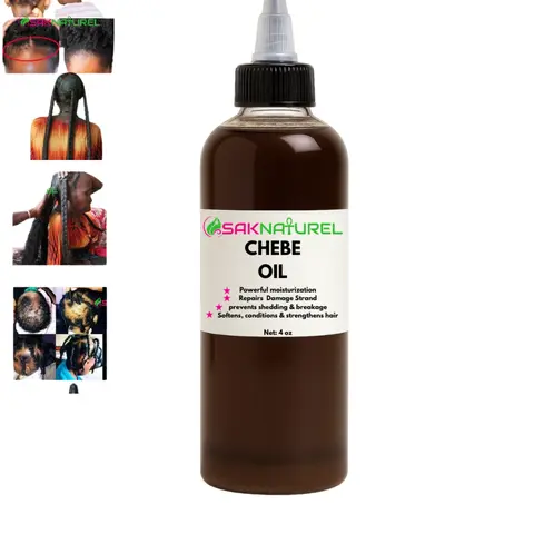 CHEBE HAIR GREASE Rosemary Fenugreek Hair Growth oil - Long Hair - Thick Hair - Fast Hair Growth - Ayurverdic Hair growth oil - Rosemary Hair Oil - Hibiscus Hair growth oil - Indian Hair Growth oil - Chebe Hair Growth Oil Edge Growth Grease- Hair & Edge